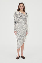 Load image into Gallery viewer, Rouched Midi Dress, 2245 Dry Jersey
