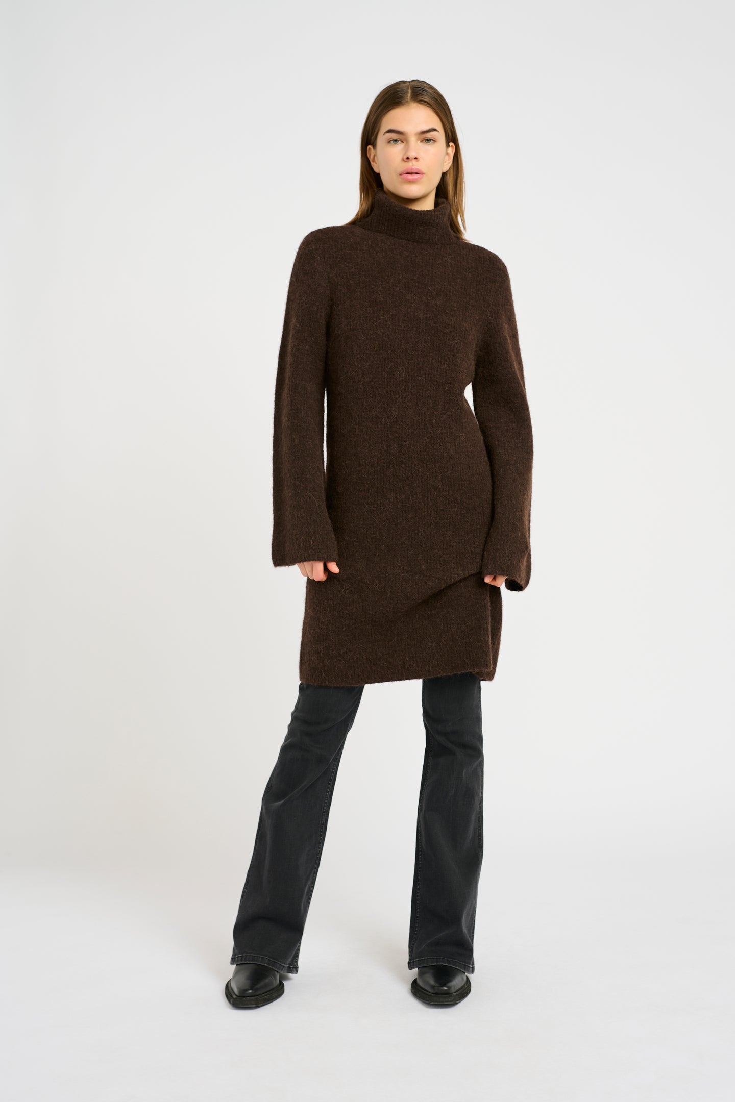 Alpha rollneck dress