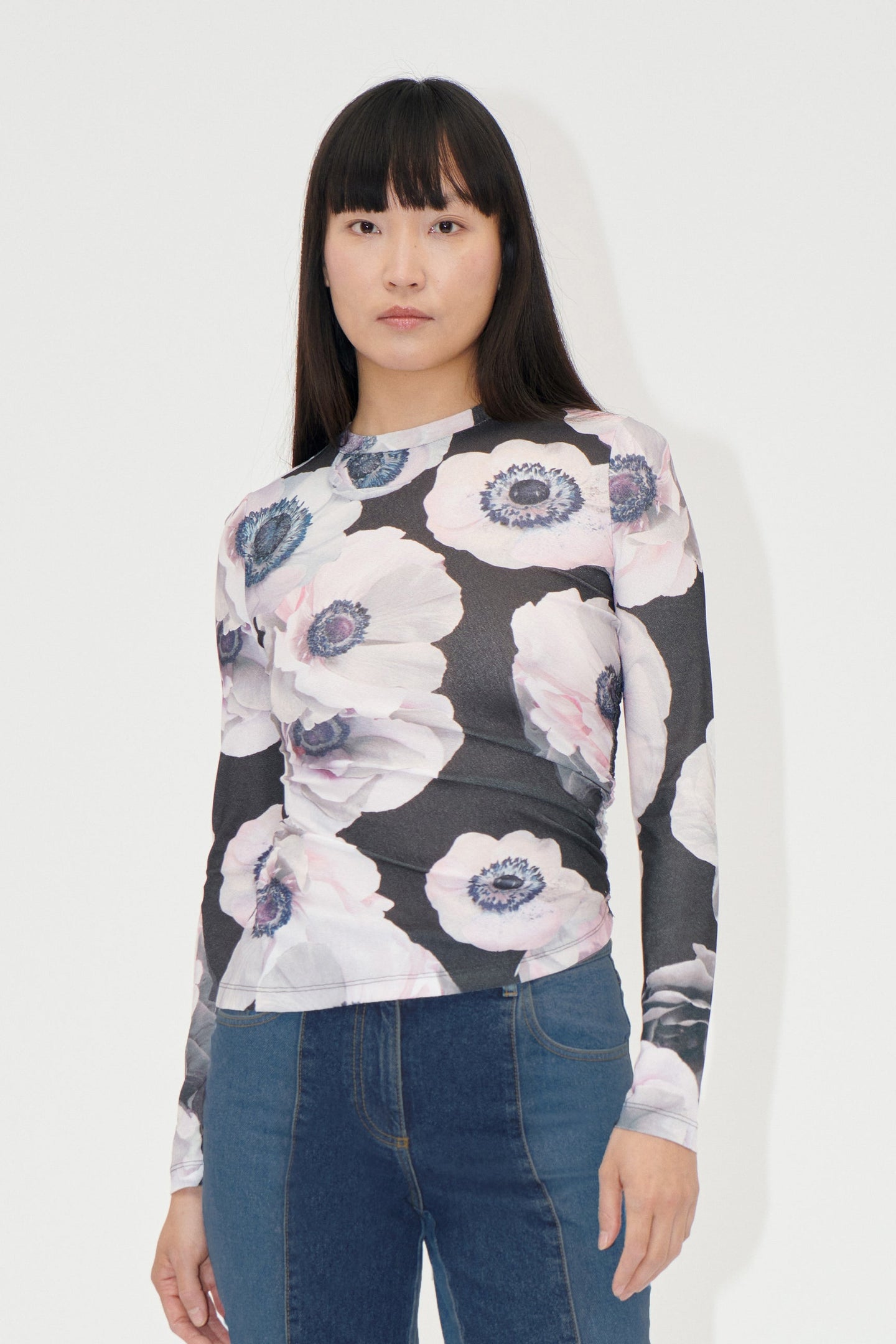 Asymmetric Long Sleeve Top, 2245 Dry Jersey