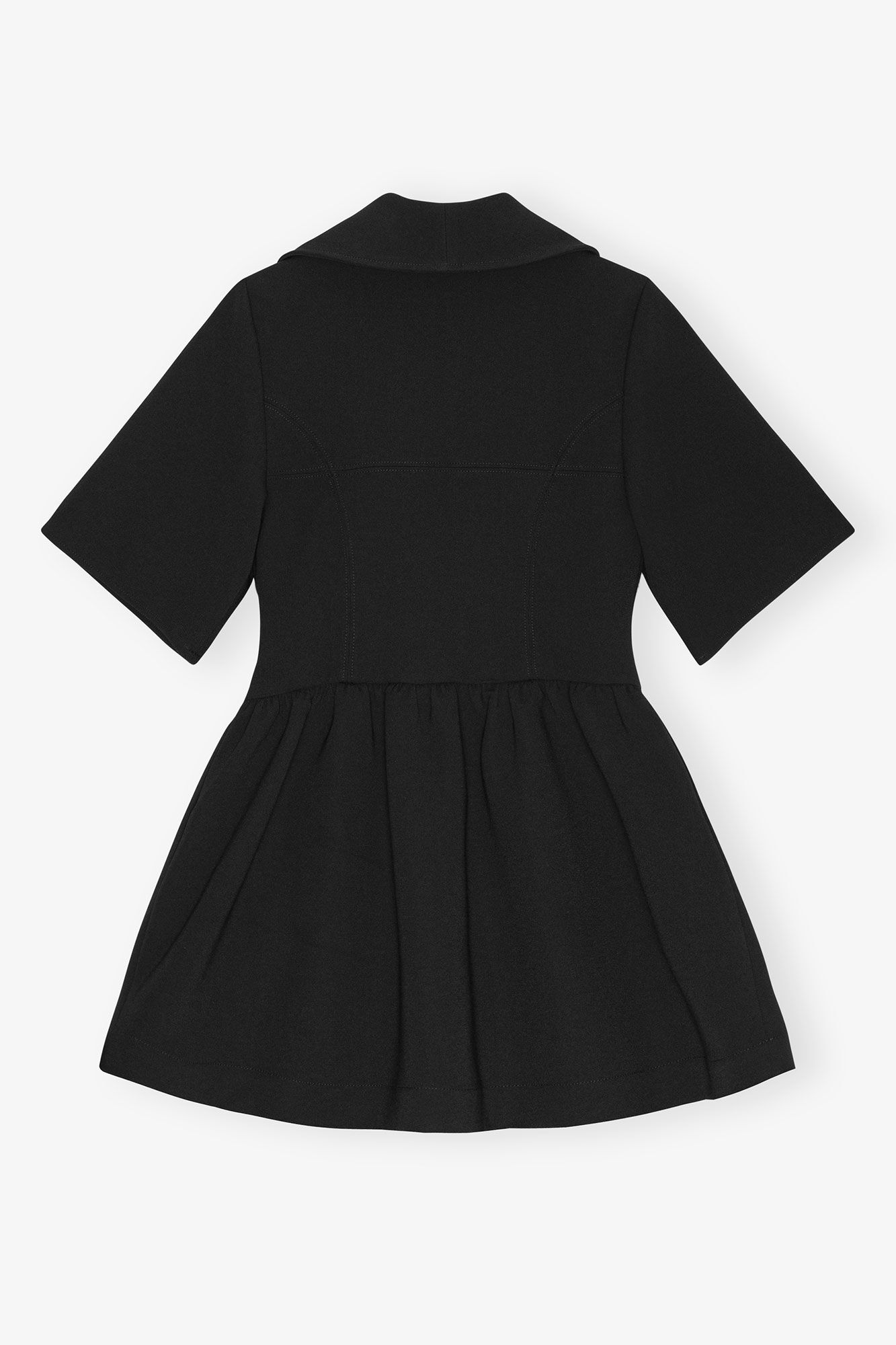 Bonded Crepe Mini Dress