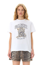 Load image into Gallery viewer, Basic Jersey Leopard Relaxed T-shirt
