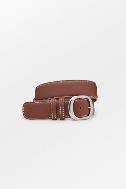 Glossy Rochel Leather Belt