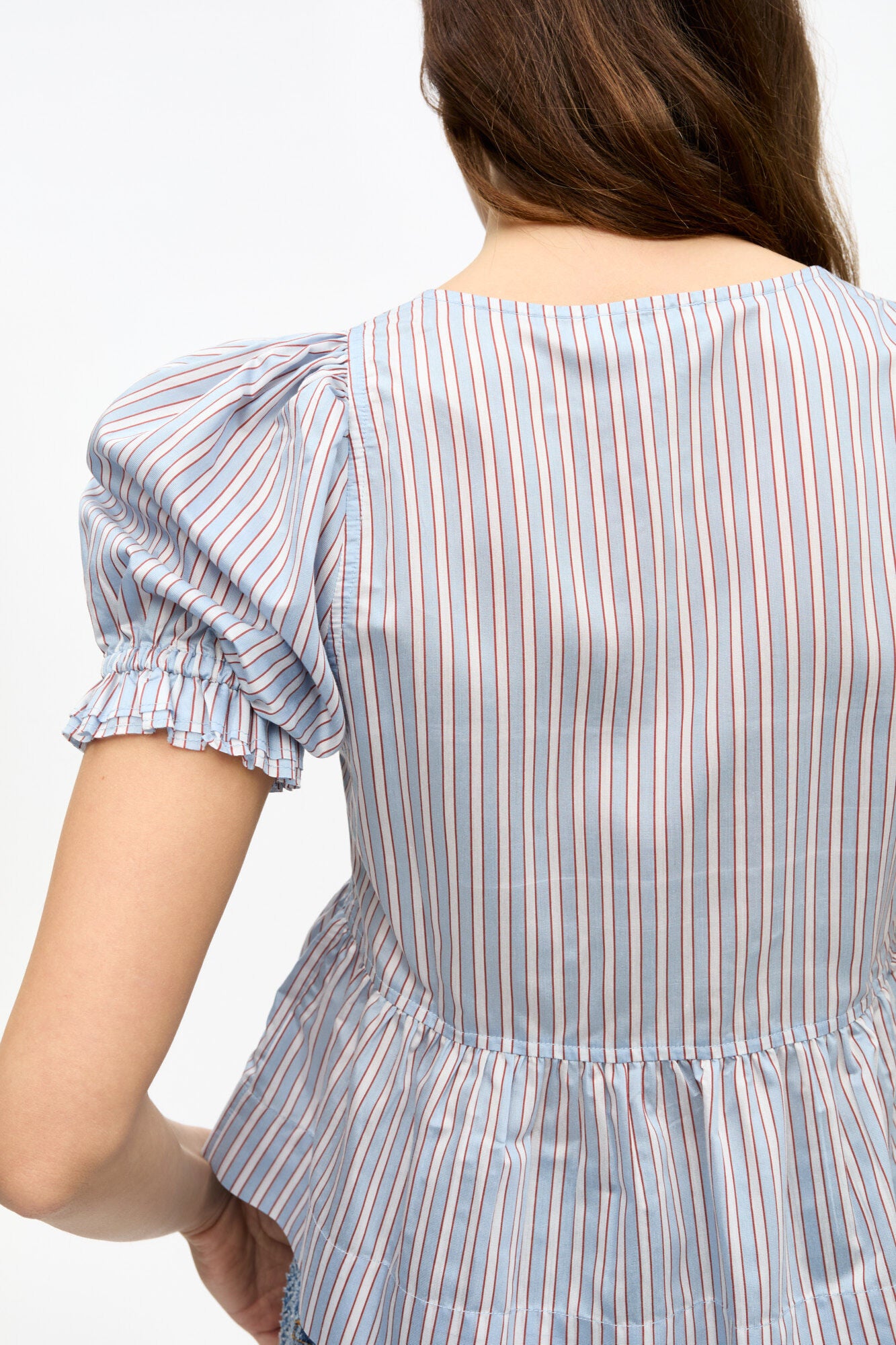 Yarn Dyed Stripe Blouse