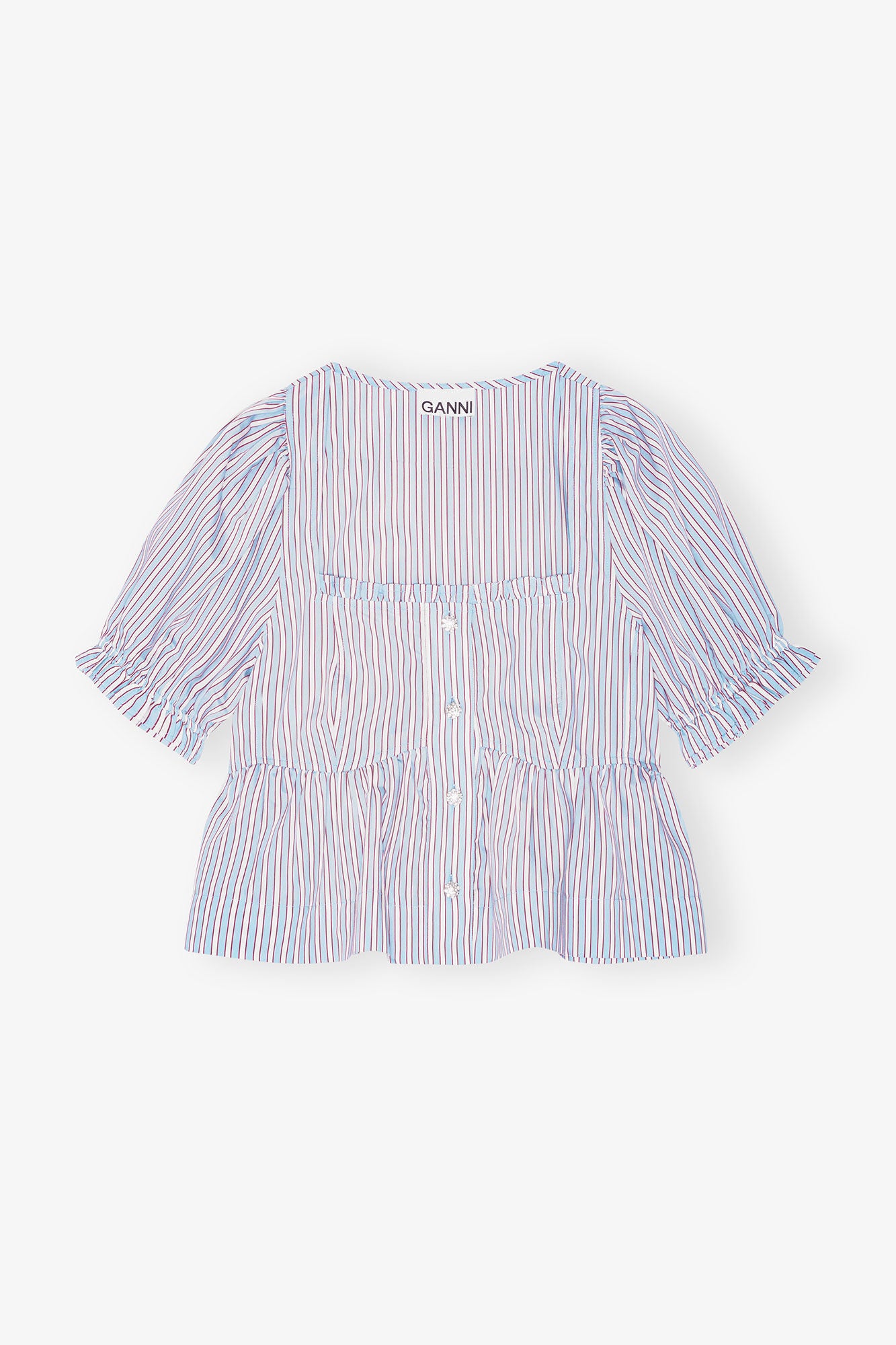 Yarn Dyed Stripe Blouse