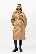 Load image into Gallery viewer, Bonded Cotton Trench Coat
