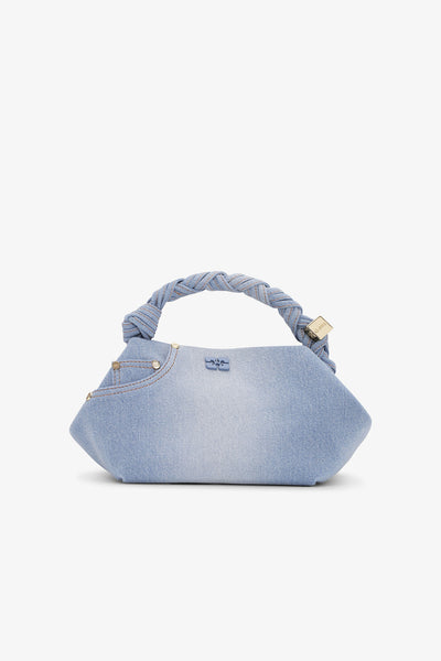 Ganni Bou Bag Small Washed Denim