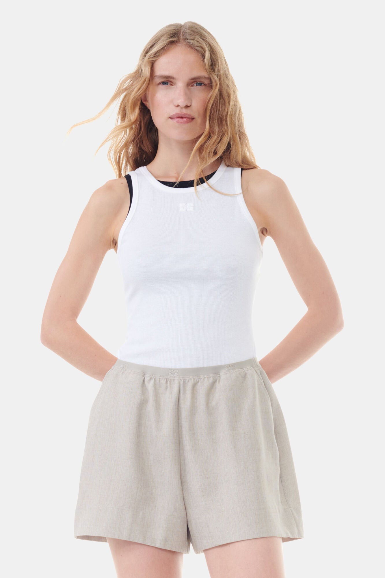 Soft Cotton Rib Tank Top