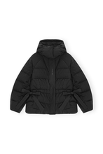 Load image into Gallery viewer, Tech Seersucker Oversized Puffer Jacket
