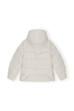 Load image into Gallery viewer, Tech Seersucker Oversized Puffer Jacket
