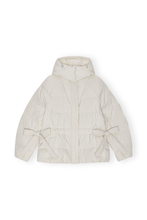 Load image into Gallery viewer, Tech Seersucker Oversized Puffer Jacket
