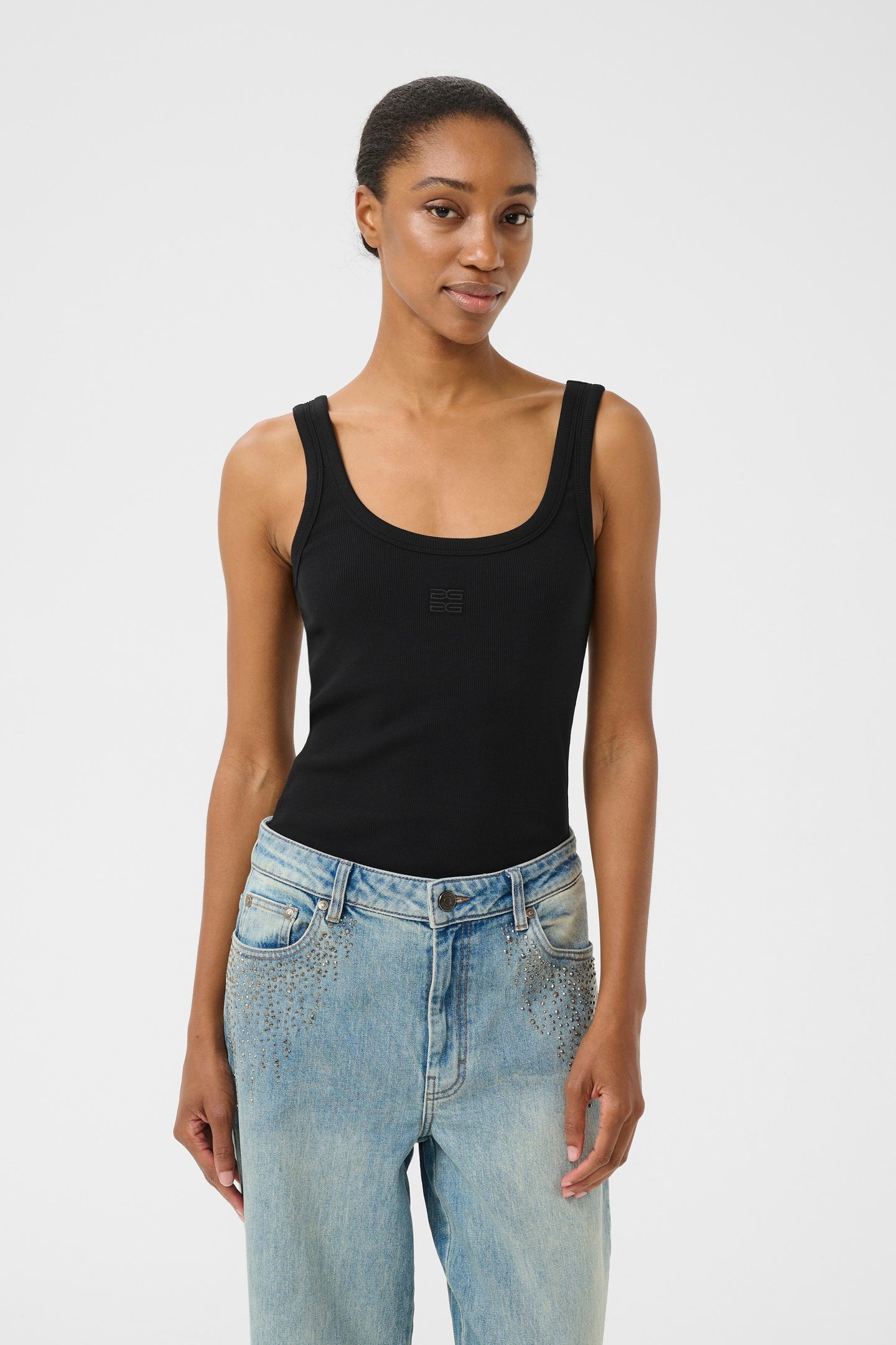 Drew logo top 2.0 - Black