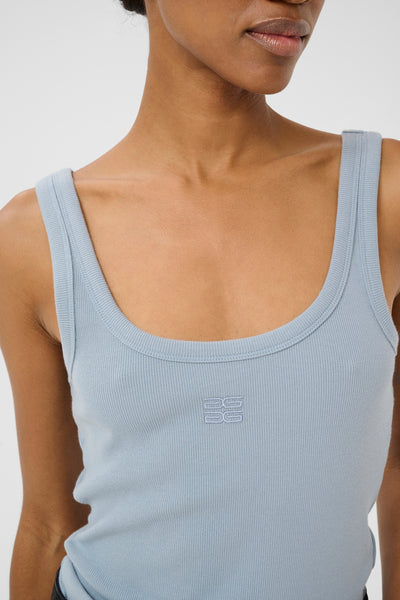 Drew logo top 2.0 - Grey blue