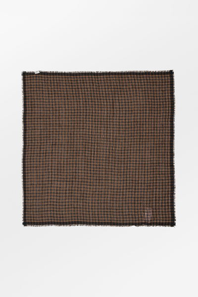 Gingham Wica Scarf