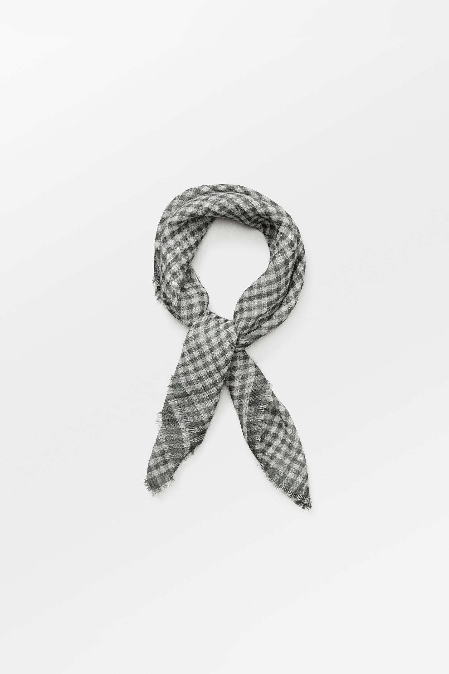 Gingham Wica Scarf