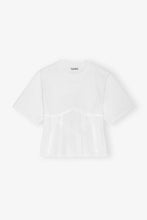 Load image into Gallery viewer, Heavy Cotton Tie Back Waisted T-shirt
