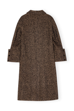 Load image into Gallery viewer, Herringbone Wool Coat
