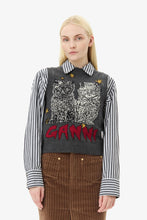 Load image into Gallery viewer, Graphic Wool Mix Cats Vest
