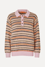 Load image into Gallery viewer, Alpaca Cotton, Long Sleeve Knit Polo
