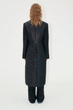 Load image into Gallery viewer, Long Sleeve Straight Coat, 2269 Woven Jacquard
