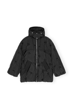 Load image into Gallery viewer, Nylon Tech Puffer Midi Jacket
