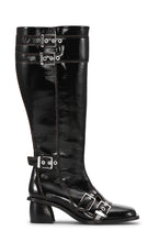 Load image into Gallery viewer, Feminine Buckle High Boot Naplack
