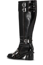 Load image into Gallery viewer, Feminine Buckle High Boot Naplack
