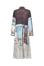 Load image into Gallery viewer, Long Sleeve Midi Dress, 2263 Dry Viscose
