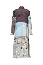 Load image into Gallery viewer, Long Sleeve Midi Dress, 2263 Dry Viscose
