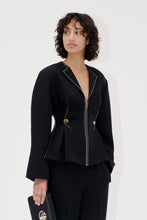 Load image into Gallery viewer, Zip-up Jacket w/ Adjustable Waist
