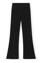 Load image into Gallery viewer, Viscose Stretch Crepe Flared Pants

