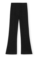 Load image into Gallery viewer, Viscose Stretch Crepe Flared Pants
