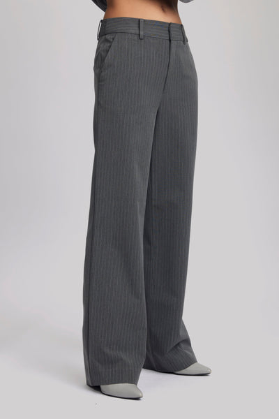 Joelle pinstripe MW pants