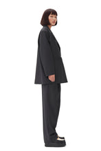 Load image into Gallery viewer, Melange Stripe Suiting Oversized Blazer
