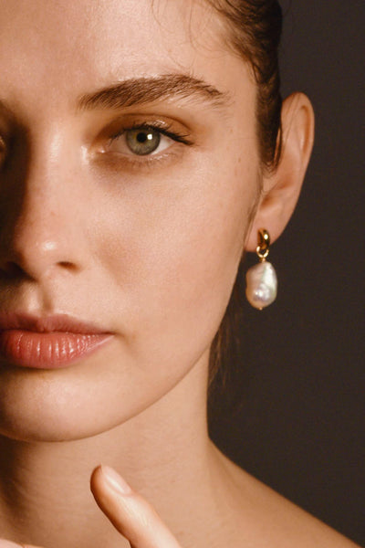 Earrings Baroque XXS - Gold
