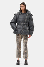 Load image into Gallery viewer, Shiny Nylon Puffer Jacket
